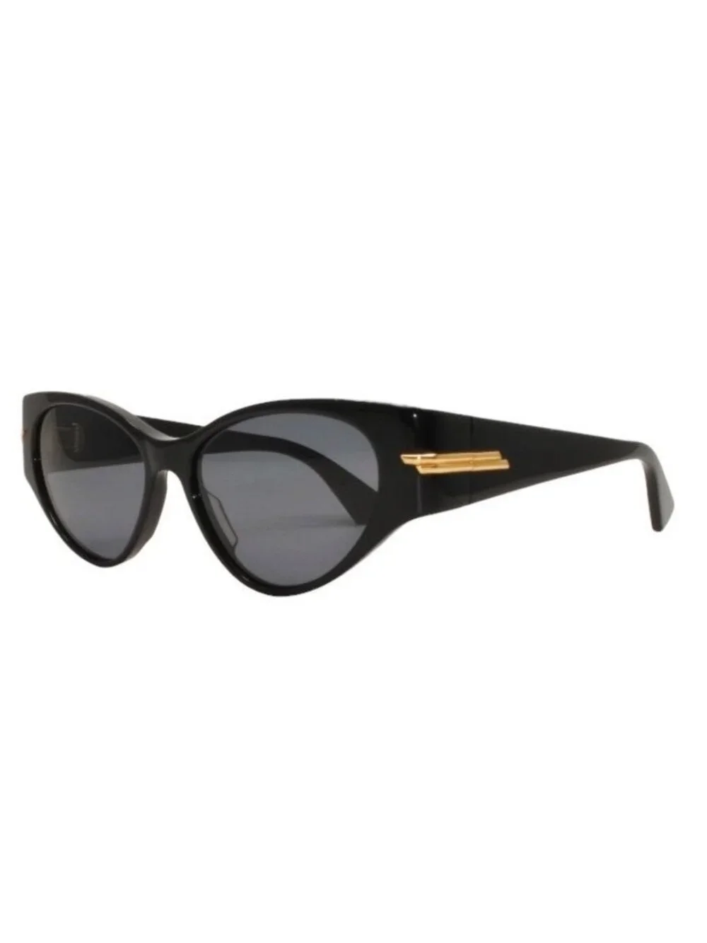 Bottega Veneta Sunglasses Eyewear 001 55 Side Logo Black